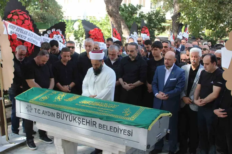 Aydın'da Silahla Vurulan Alparslan Sargın Son Yolculuğuna Uğurlandı