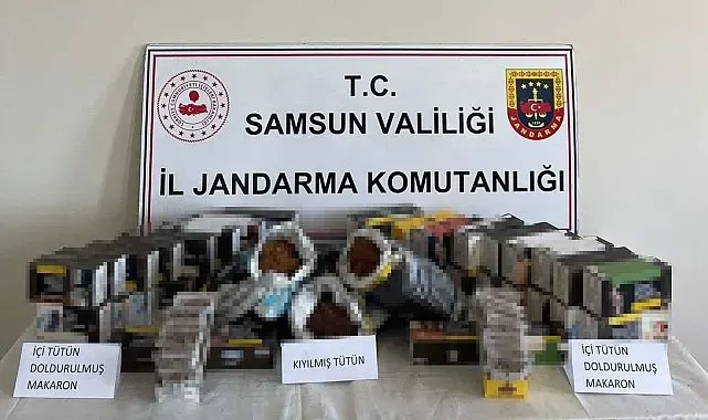Jandarmadan kaçak tütün operasyonu