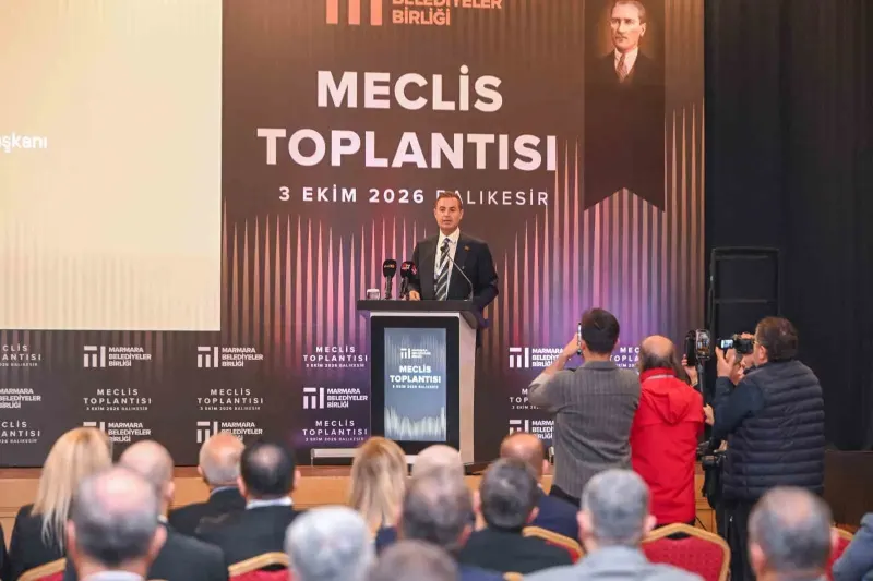 Marmara Belediyeler Birliği Balıkesir Toplantısında İklim Değişikliği ve Dirençli Kentler Ele Alındı