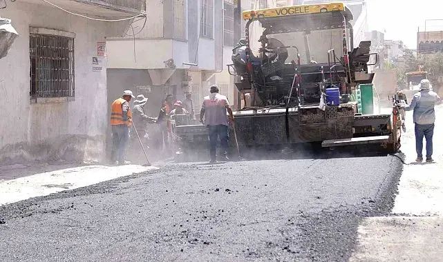 Şehitkamil'de asfalt çalışmaları hız kesmiyor