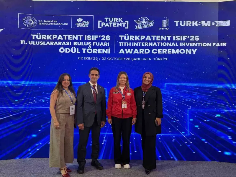 Ondokuz Mayıs Üniversitesi Uluslararası Buluş Fuarı'ndan Üç Madalya İle Döndü