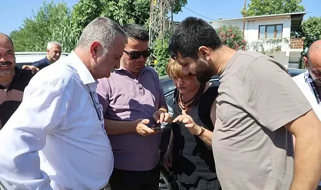 Başkan Balaban'dan mahalle mesaisi