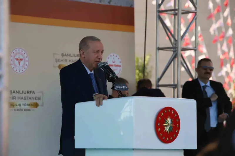 Cumhurbaşkanı Erdoğan'dan Şanlıurfa'da Önemli Mesajlar: Terörsüz Türkiye Hedefimizden Vazgeçmeyeceğiz