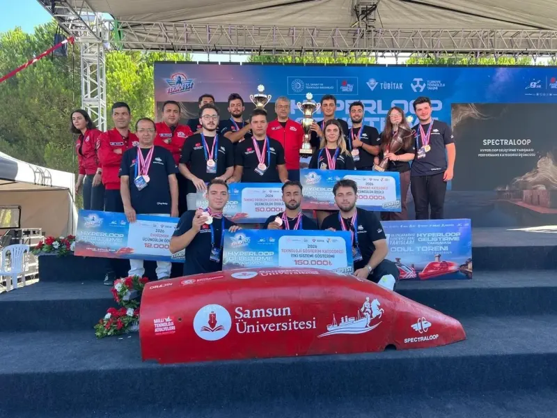 Samsun Üniversitesi TEKNOFEST 2026 Ve ISIF’26’da Toplam 12 Ödül Kazandı