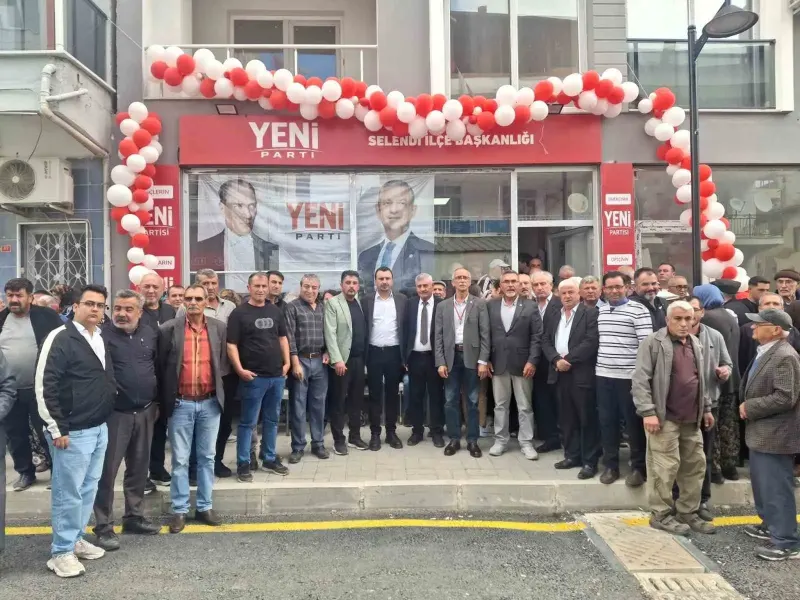 YENİ Parti Selendi İlçe Kongresi'nde Zeki Özkan Güven Tazeledi