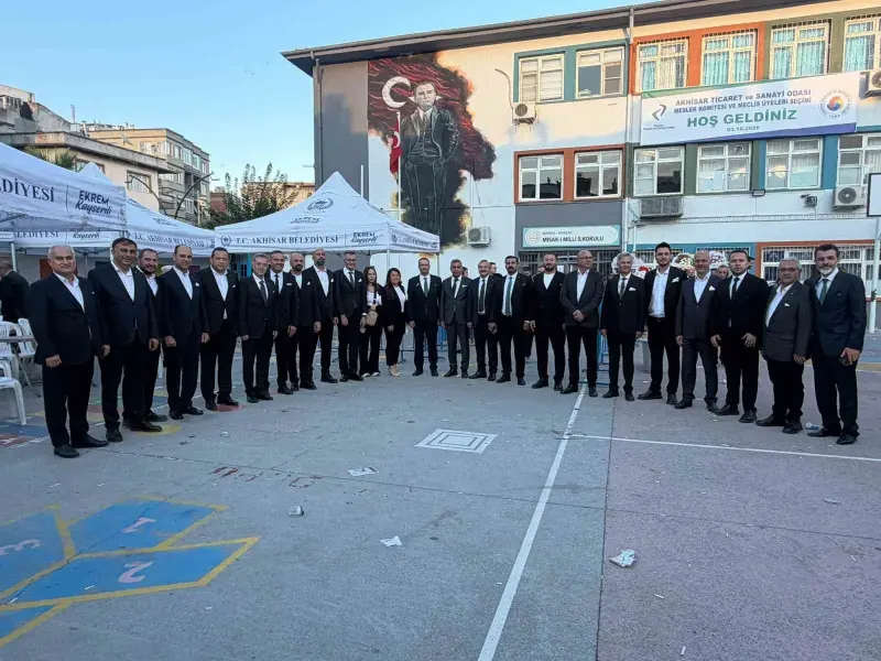 Akhisar Ticaret Ve Sanayi Odası Seçimlerinde Sami Karaoğlan Güven Tazeledi