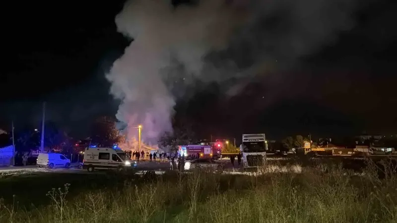 Bolu'da Soba Yakmak İsterken Çıkan Yangın Evi Kullanılamaz Hale Getirdi
