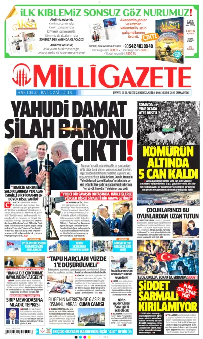 Milli manşeti