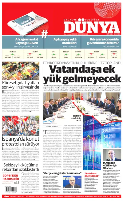 Dünya manşeti