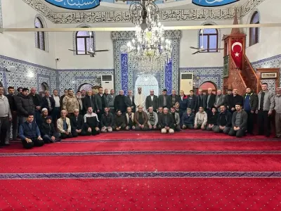 Denizli Çivril'de Camiler ve Din Görevlileri Haftası Kapsamında Sabah Namazı Buluşması Düzenlendi