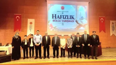 Aydın'da Düzenlenen Hafızlık Bölge Yarışmasının Kazananları Netleşti