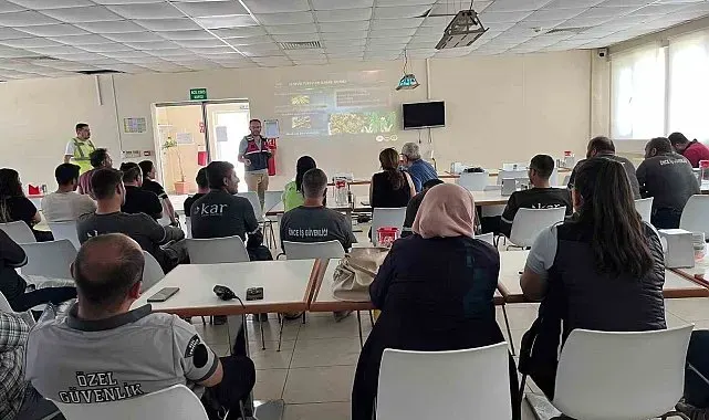 Jandarmadan uyuşturucuyla mücadele eğitimi