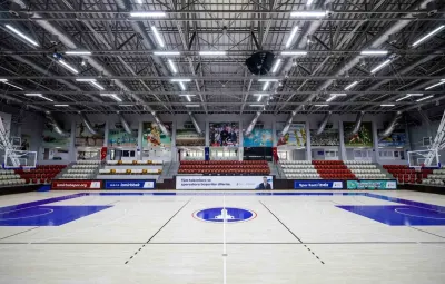 İzmir Kültürpark Celal Atik Spor Salonu Modern Yüzüne Kavuştu