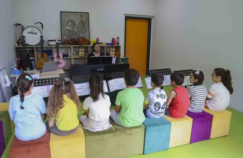 Mersin Büyükşehir Belediyesi Çocuk Kampüslerinde Yeni Dönem Heyecanı Başladı