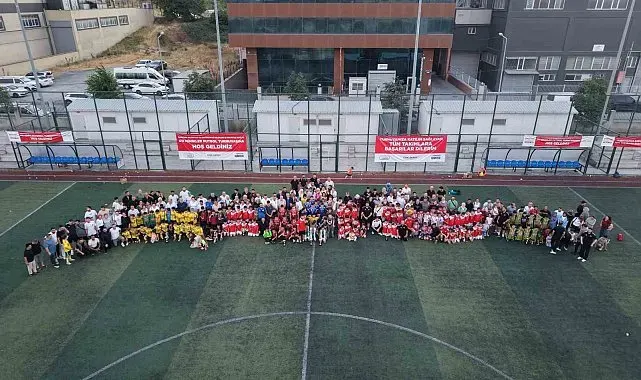 Esenyurt'ta minik kramponlardan büyük final