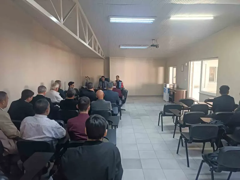 Aydın Yenipazar'da Din Hizmetleri ve Personel Çalışmaları Görüşüldü