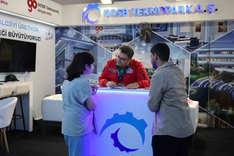GOSB Teknopark Standı TEKNOFEST Güneydoğu'da Ziyaretçilerin Odağı Oldu