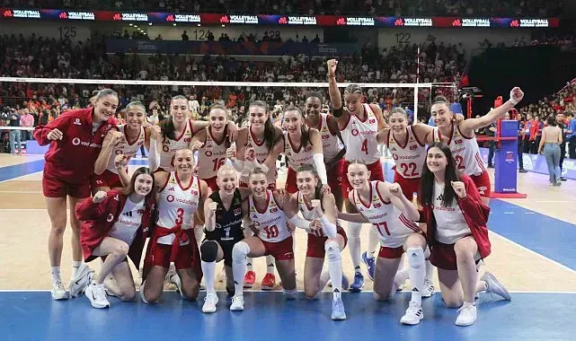 A Milli Kadın Voleybol Takımı'nın, VNL 3. hafta kadrosu belli oldu