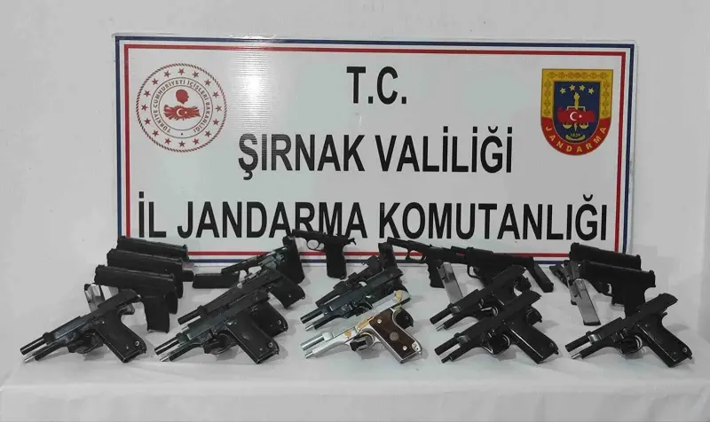 Şırnak'ta Üç Tırda Silah ve Uyuşturucu Ele Geçirildi