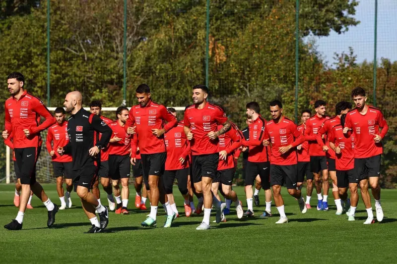 A Milli Futbol Takımı İtalya Karşılaşmasının Hazırlıklarını Tamamladı