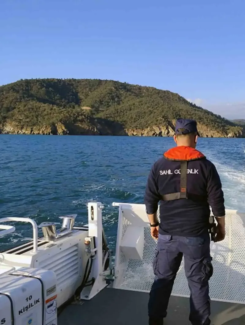 Fethiye'de Sahil Güvenlik Operasyonu: 35 Düzensiz Göçmen Yakalandı