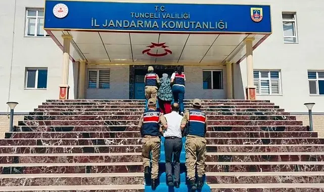 Tunceli merkezli organize suç örgütü operasyonunda 3 tutuklama