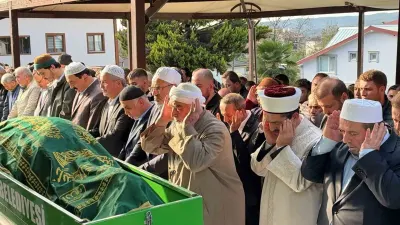 Düzce'de Kalp Krizi Sonucu Hayatını Kaybeden İş İnsanı Yusuf Akdoğan Son Yolculuğuna Uğurlandı