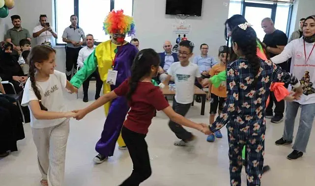 Ceylanpınar'da bir oyuncak, bir şifa projesiyle çocukların yüzü güldü