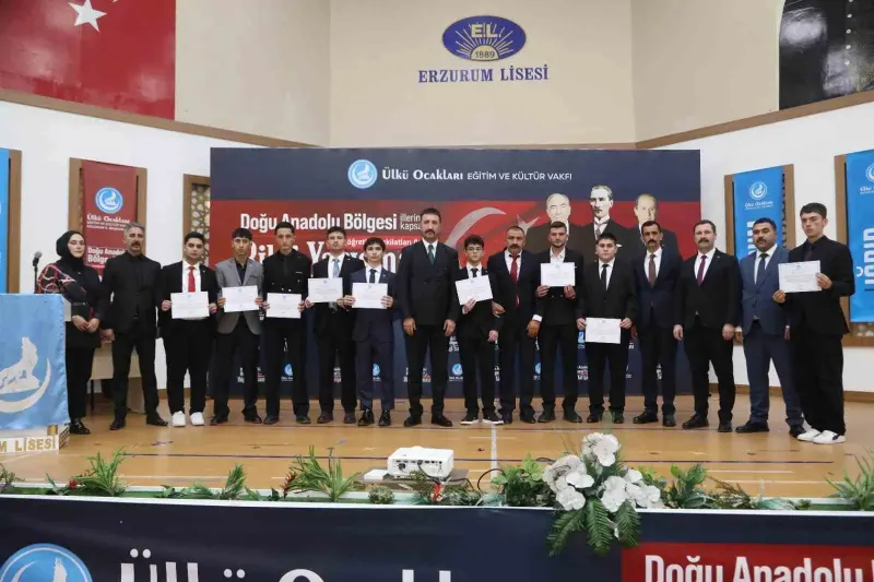 Ülkü Ocakları Doğu Anadolu Bölgesi Bilgi Yarışması Finali Erzurum'da Gerçekleştirildi
