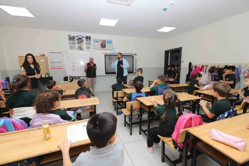 Hatay'da Öğrencilere Erken Yaşta Su Tasarrufu Eğitimi Verildi