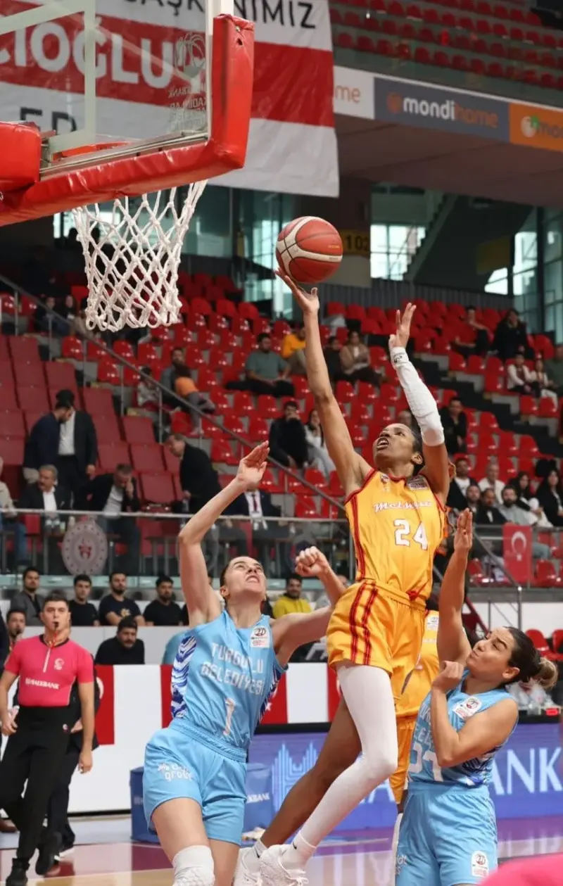 Melikgazi Kayseri Basketbol Evinde Kazandığı Maçta Çift Haneleri Gördü