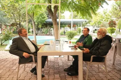 Darende Belediyesinde Mehmet Ünal Ve Tarık Mengüç Ağırlaması