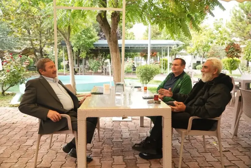 Darende Belediyesinde Mehmet Ünal Ve Tarık Mengüç Ağırlaması