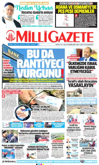 Milli manşeti