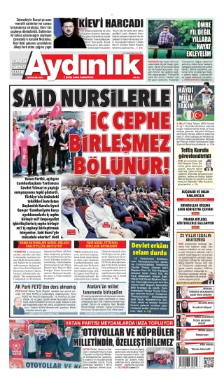 Aydınlık manşeti