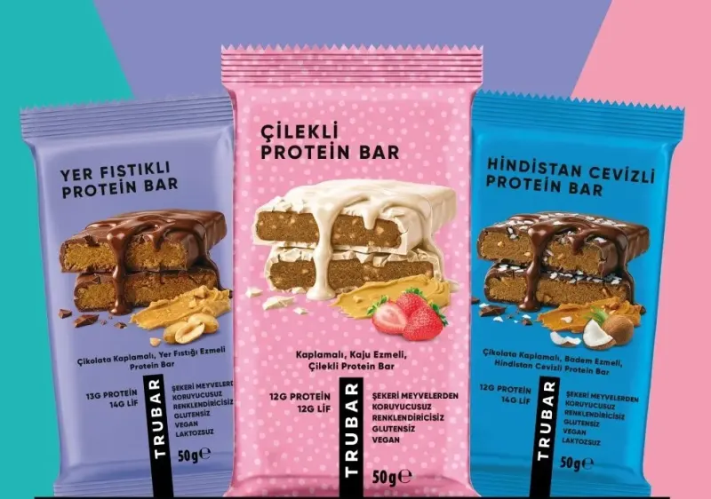 Kuzey Amerika'nın Popüler Protein Bar Markası TRUBAR Türkiye'de Raflardaki Yerini Aldı