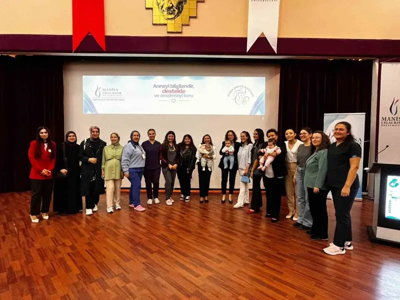 Manisa Celal Bayar Üniversitesi Hastanesinde Bebek Dostu Vurgusu