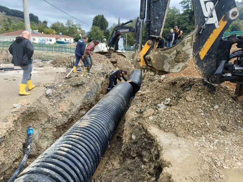 Düzce'de Köy Altyapısı Güçlendirildi