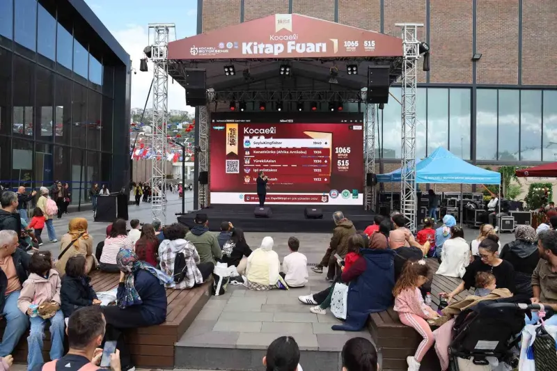 Kocaeli Kitap Fuarı’nda Düzenlenen Kahoot Yarışması Ziyaretçilere Heyecan Yaşatıyor
