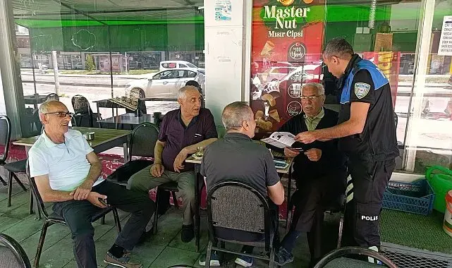 Erzurum polisi sahada: "Dadaş Kemer Takar, Her Söze Kanmaz"