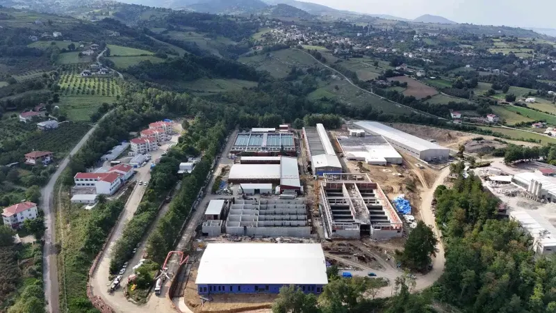 Samsun İçme Suyu Arıtma Tesisi Projesinde Yüzde 72 Oranına Ulaşıldı