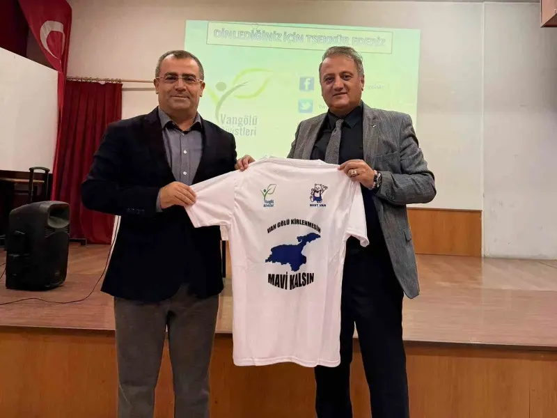 Van Gölü’nün Ekosistemi Ve Korunması Lise Öğrencilerine Anlatıldı