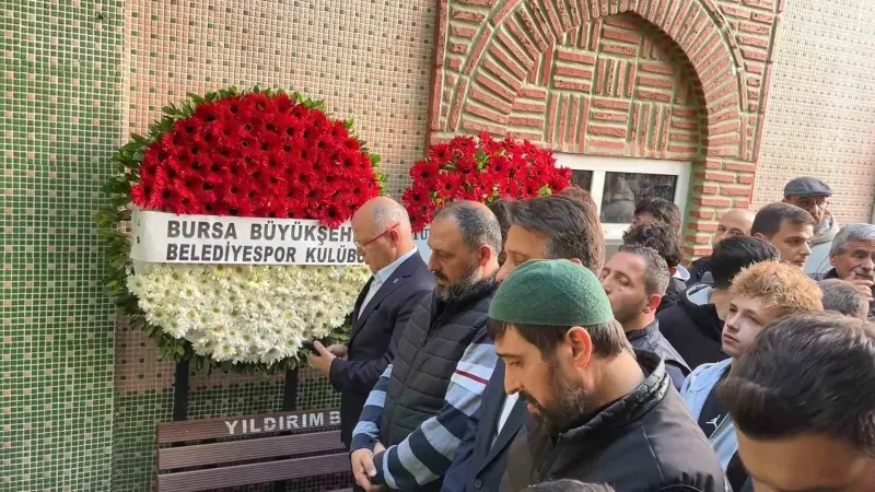 Bursa'da Genç Güreşçi Yusuf Taha Turp Son Yolculuğuna Uğurlandı