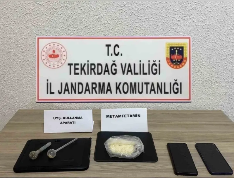 Tekirdağ'da Jandarmadan Uyuşturucu Operasyonu: İki Tutuklama