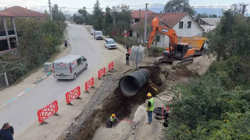 Düzce İçin Altyapı Hamlesi: Şebekenin 43 Kilometresi Yenilendi