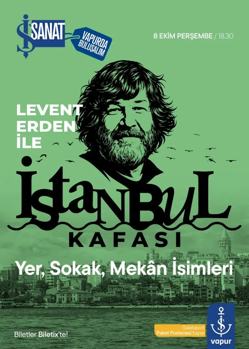 İş Vapur’da Ekim Ayında Sanat ve Sinema Söyleşileri Başlıyor