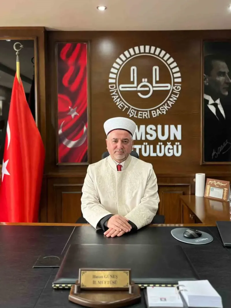 Samsun İl Müftülüğünde Devir Teslim Töreni Gerçekleşti