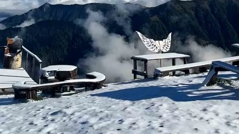 Rize Yaylalarında Kar Yağışı Etkili Oldu