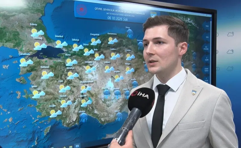 Meteorolojiden Sıcaklık Artışı ve Kuvvetli Yağış Uyarısı