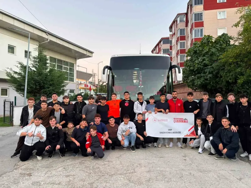 Sinop'un Türkeli İlçesinden Çanakkale'ye Tarih Yolculuğu Başladı